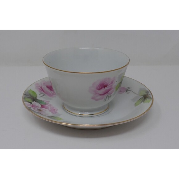 Aichi China Japan Tea Cup & Saucer - Picture 3 of 9